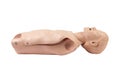 Cpr training dummy for paramedic training, young child, male Royalty Free Stock Photo