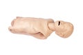 Cpr training dummy, young child, male prop Royalty Free Stock Photo