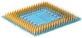 CPU chip Royalty Free Stock Photo