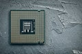 CPU Chip Computer Processor Royalty Free Stock Photo