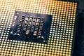 CPU Chip Computer Processor Royalty Free Stock Photo