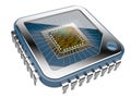 CPU Computer chip.