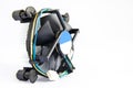 Cpu cooler , Heat Sinc Royalty Free Stock Photo