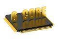 CPU 6 core chip for smatphone and tablet