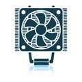 CPU Fan icon Royalty Free Stock Photo