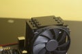 CPU fan processor cooler Royalty Free Stock Photo