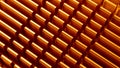 CPU heat sink close-up for background or texture Royalty Free Stock Photo