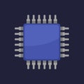 CPU Icon. Vector