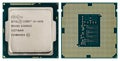CPU Intel Core i5-4690 Central processing unit microchip, isolated on white background