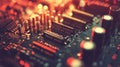 cpu looping processor socket Royalty Free Stock Photo