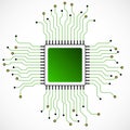 Cpu. Microprocessor. Microchip