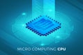 CPU Processor Computing Royalty Free Stock Photo