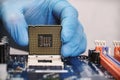 CPU Processor Microchip.