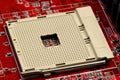 CPU Socket Royalty Free Stock Photo