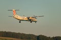 9A-CQC Croatia Airlines De Havilland Canada Dash 8-400 airplane in Zurich in Switzerland