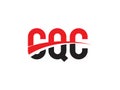 CQC Letter Initial Logo Design Vector Illustration Royalty Free Stock Photo
