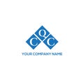 CQC letter logo design on white background. CQC creative initials letter logo concept. CQC letter design Royalty Free Stock Photo