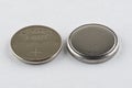 A CR2025 button cell lithium battery Royalty Free Stock Photo