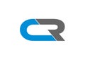Cr logo Royalty Free Stock Photo