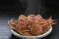 Crab, boiled fresh snow crab