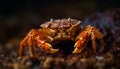 Crab claw grips sand, ready for lunch generated by AI Royalty Free Stock Photo