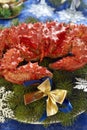 Crab for holiday Royalty Free Stock Photo
