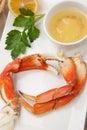 Crab Legs Appetizer Royalty Free Stock Photo