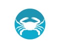 Crab vector icon