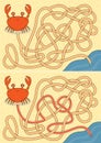 Crab maze