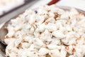 Crab meat in The market Royalty Free Stock Photo
