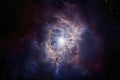 an image of the center of the crab nebula. Generative AI