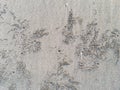 Crab nest, Circle and hole pattern in sand beach texture, Abstract background concept
