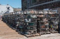 Crab pots at the San Luis Port pier