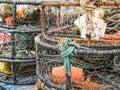 Crab Pots On The Dock