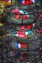 Crab Pots Royalty Free Stock Photo