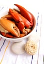 Crab seafood dish