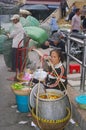 Crab soup on the street!