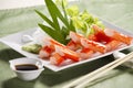 Crab stick meal Royalty Free Stock Photo