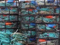 Crab Traps Royalty Free Stock Photo