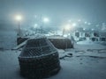 crab traps in winter