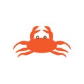 Crab vector Royalty Free Stock Photo