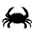 Crab vector eps Hand drawn, Vector, Eps, Logo, Icon, crafteroks, silhouette Illustration for different uses