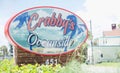Crabby`s Oceanside Sign, Daytona Beach, Florida