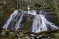 Wigwam Falls in the Blue Ridge Mountains of Virginia, USA Royalty Free Stock Photo