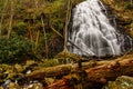Crabtree Falls, a Blue Ridge Parkway waterfall Royalty Free Stock Photo