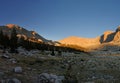 Crabtree Lakes Basin Evening Panorama