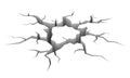 Crack Royalty Free Stock Photo