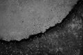 Crack asphalt road surface background Royalty Free Stock Photo
