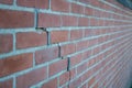 Crack in Brick Wall caused by subsidence Royalty Free Stock Photo