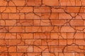 Crack brick wall